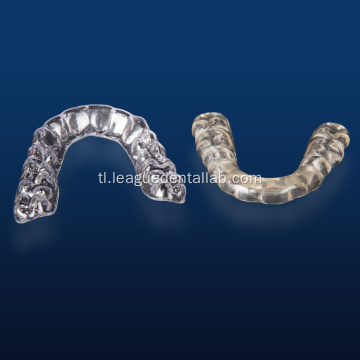 Plastic dental night guard